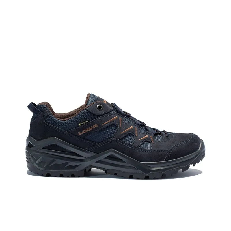 Lowa SIRKOS EVO GTX Low Top Outdoor Shoes Unisex Cyan-1