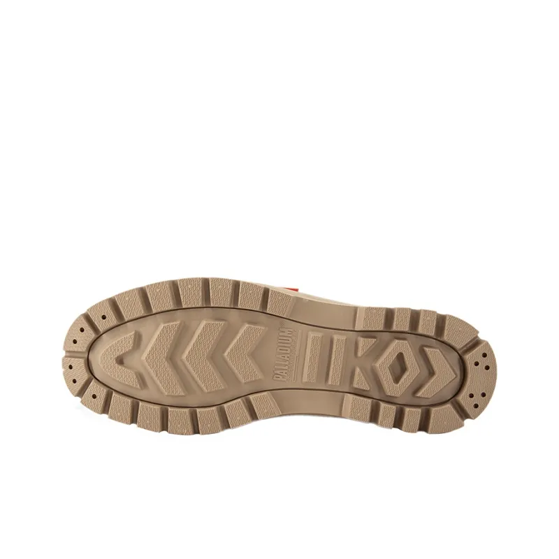 Palladium Pallashock Lo Oasis Abrasion Resistant Low Top Canvas Shoes Unisex Desert Yellow-5