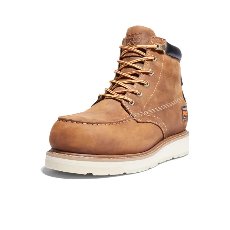 Timberland Wear-Resistant Crew Outdoor Boots Men's Brown White-3