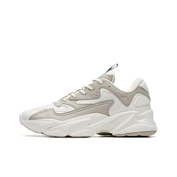 Anta Life Collection Anti Slip Wear Resistant Low Top Chunky Sneakers Second Gray