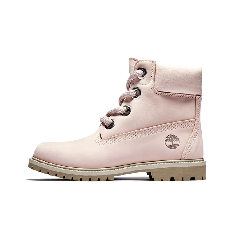 Timberland Heritage 6 Inch Waterproof Boots 'Light Pink Nubuck' Women's-0