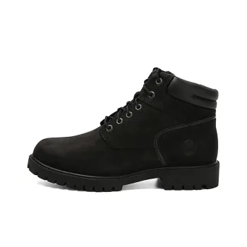 Timberland Heritage Casual Walking Wide Fit Boots 'Black Nubuck '