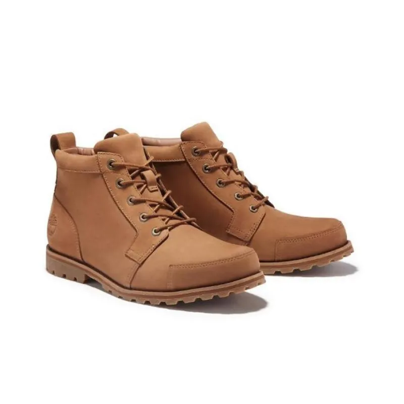 Timberland Earthkeepers Leather Chukka Wide Fit Boots 'Brown Nubuck'-1