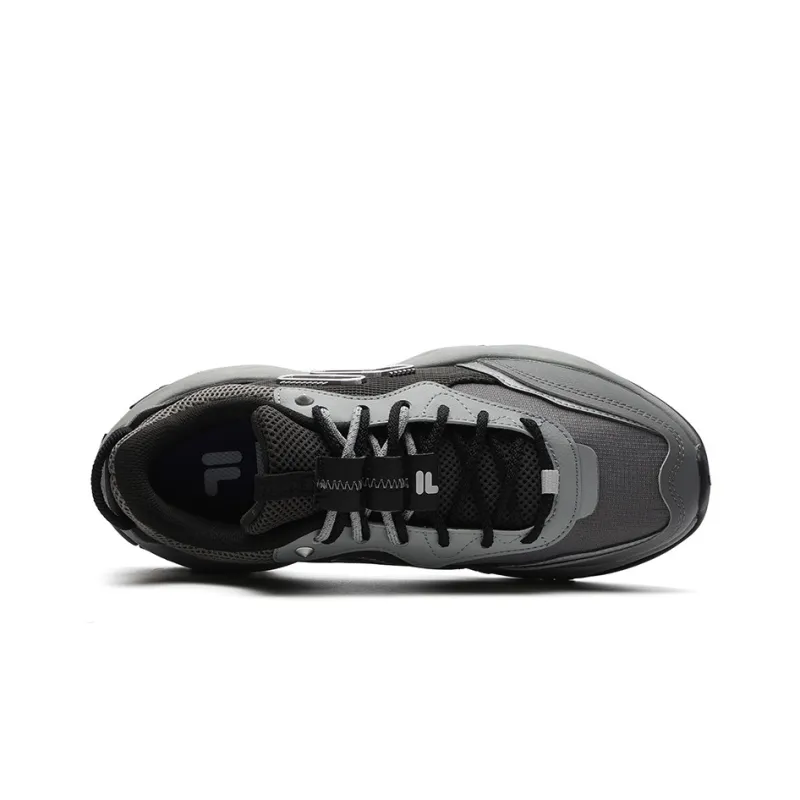 FILA FUSION Cheese Sneakers 'Black Grey' Women's-2