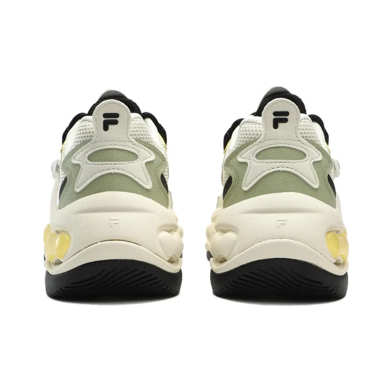 FILA FUSION Nebula Sneakers 'White Yellow Green' Women's-3