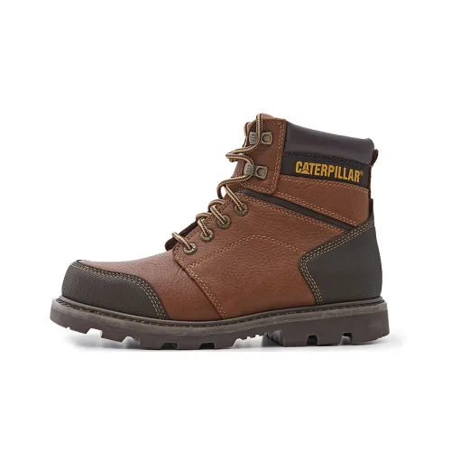 CAT Outdoor Boots Men Brown Red