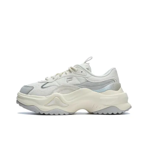 FILA FUSION BIANCO II Chunky Sneakers Women's Low-Top White/Gray