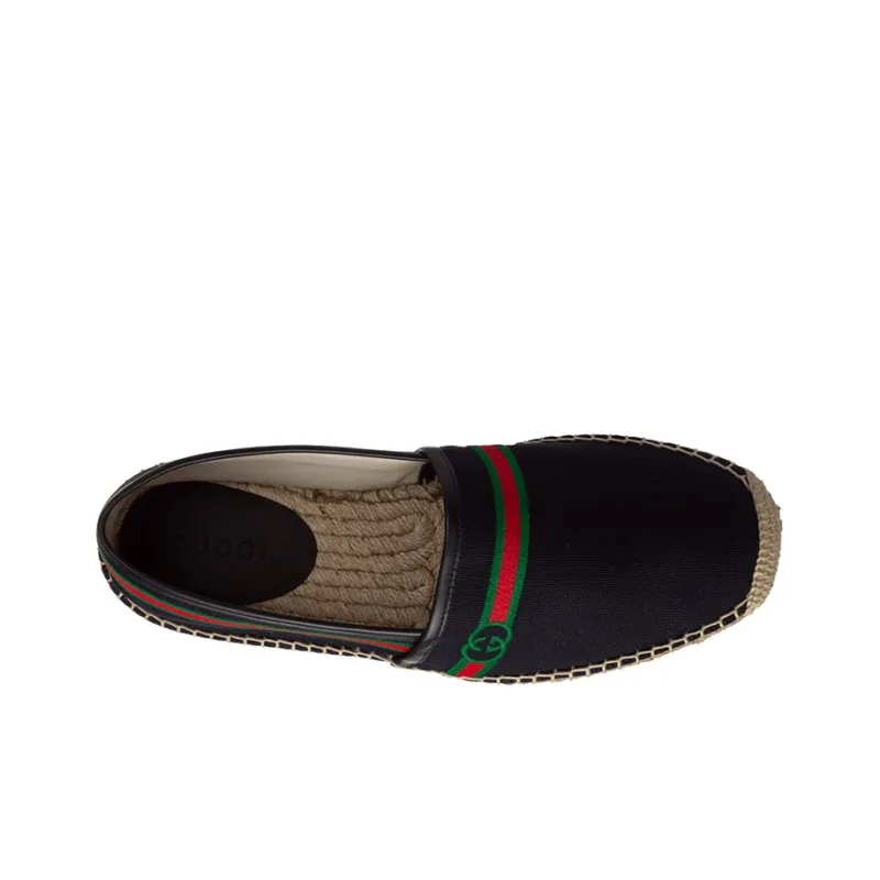 GUCCI Espadrilles Casual Shoes Men's Black-2