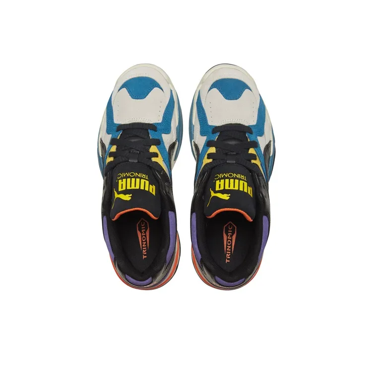 PUMA Performer Vtg 'Gray Black Yellow'-3