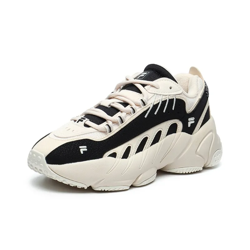 FILA ADE Cushioning Anti Slip And Wear Resistant Low Top Chunky Sneakers Women's Land Vermilion-1