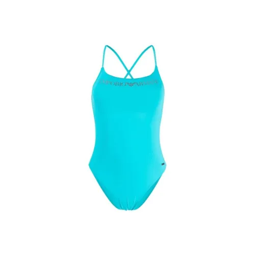 EMPORIO ARMANI One-Piece Swimsuits Women's Light Blue