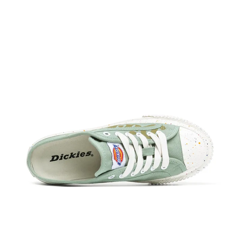 Dickies Canvas Shoes Women's Low Top Light Green-2