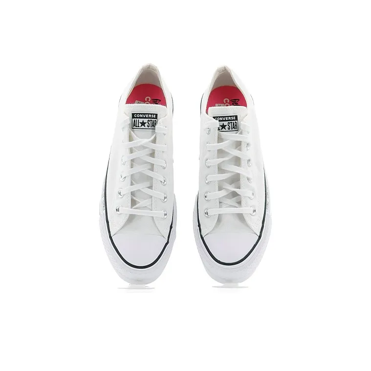 Converse Chuck Taylor All Star Lift Low Top White Sneakers Women's-4