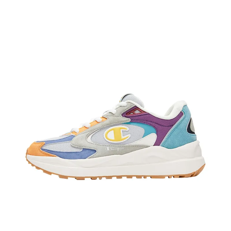Champion Chunky Sneakers Men Low-Top Papaya Milkshake/Dayak Gray-0