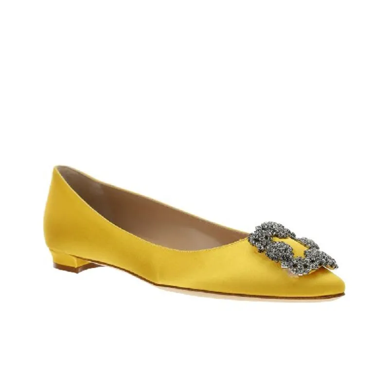 MANOLO BLAHNIK Women's Casual Shoes Women's Yellow-2