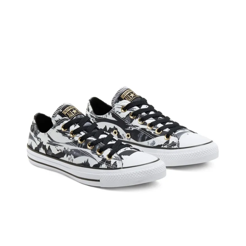 Converse Chuck Taylor All Star Low Frozen 2 White Black-2