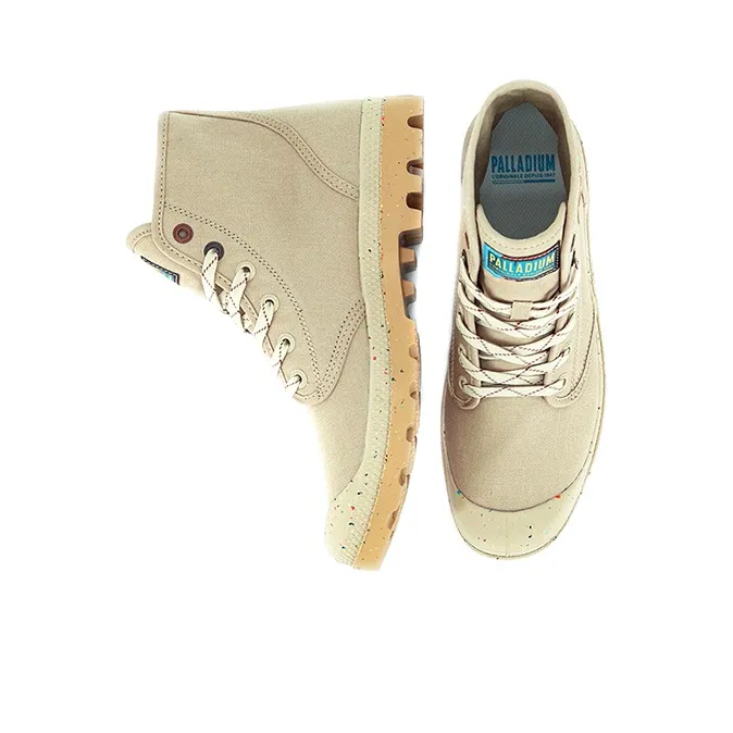 Palladium Pampa Outdoor Boots Unisex Almond Powders-2