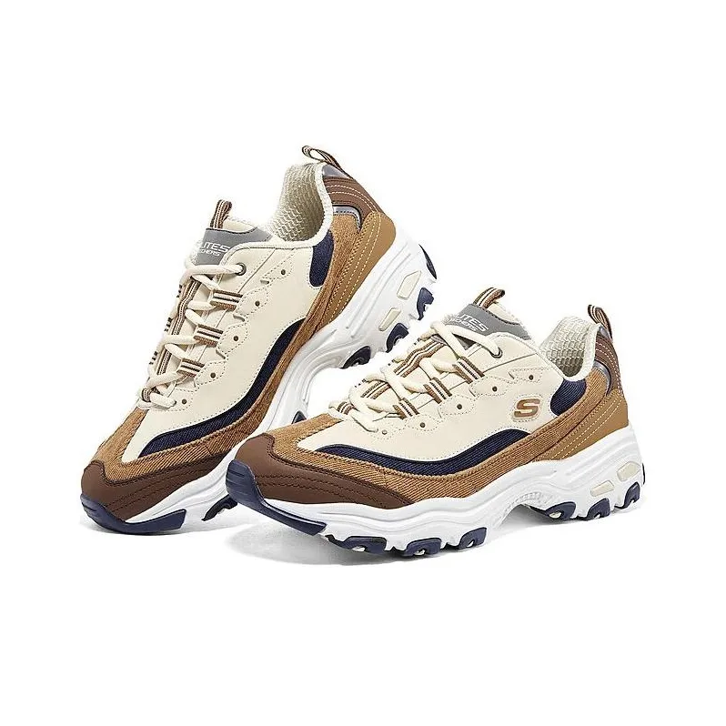 Skechers D'LITES 1.0 'Brown Natural'-1