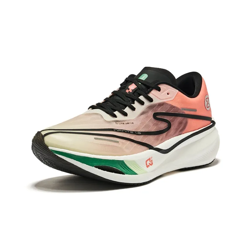Erke Zhijing 1.0 Cushioning Wear-Resistant Low-Top Running Shoes Men's Watermelon Color-2