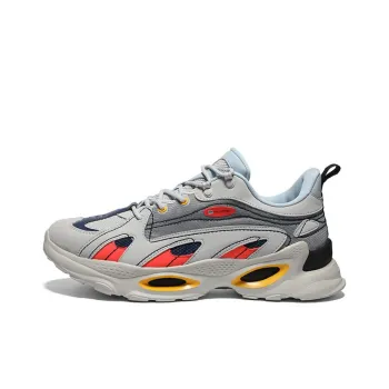 PEAK Chunky Sneakers Men Low Top Cloud Gray