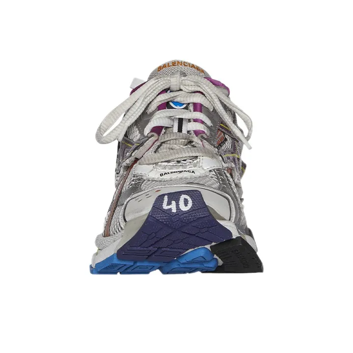 Balenciaga Runner Sneakers Grey Multi‑Color-2
