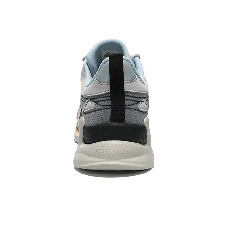 PEAK Chunky Sneakers Men Low Top Cloud Gray-4