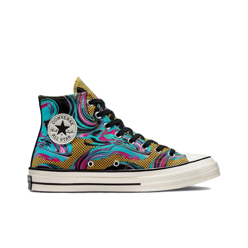 Converse Chuck Taylor All Star 70 Hi 90's Marbled Goldtone-1
