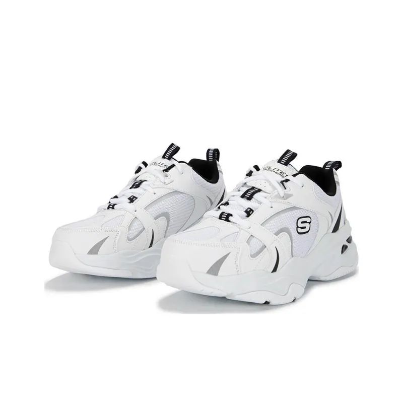 Skechers D'LITES 4.0 'White Black'-2