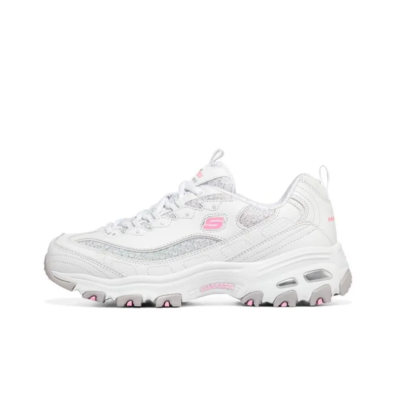 Skechers D'Lites 1.0 'White Pink' Women's-0