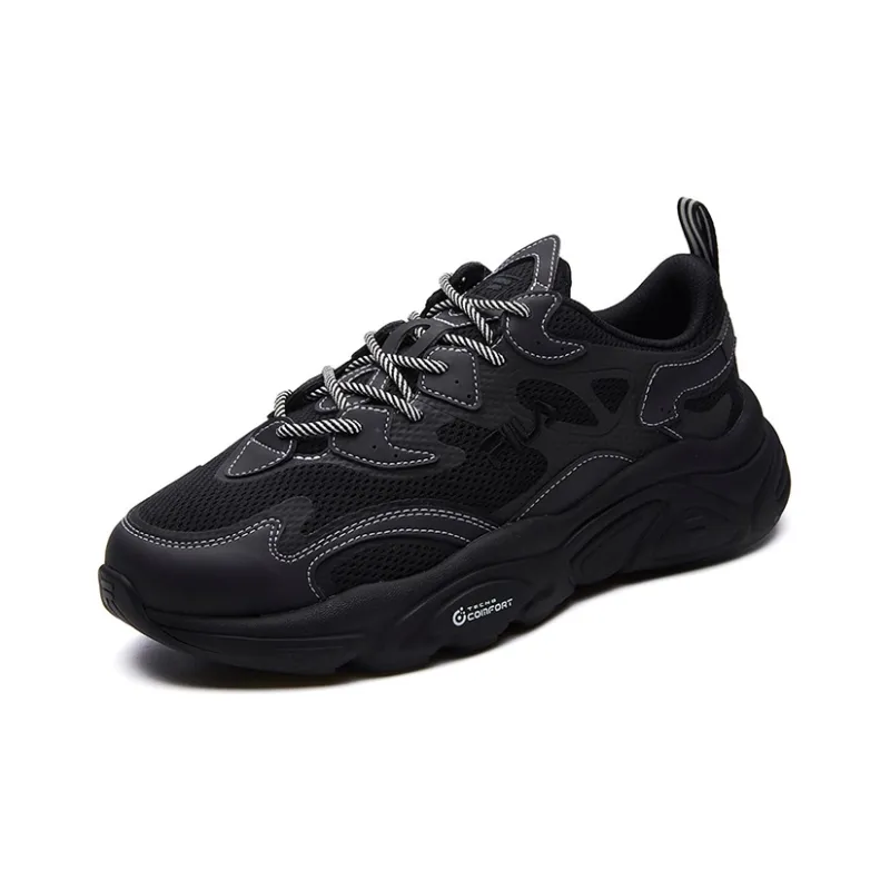 FILA FUSION Marathon Running Shoes Black-2
