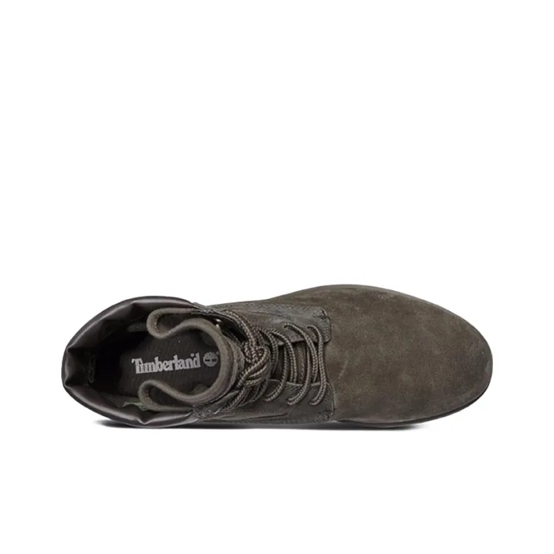 Timberland 6 Inch Vibram Wide Fit Boots 'Olive Green'-2