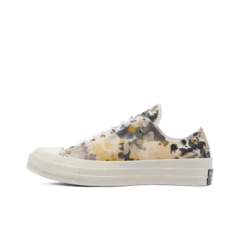 Converse Chuck Taylor All Star 1970s Anti Slip Wear Resistant Low Top Canvas Shoes Unisex Smoke Gray Yellow