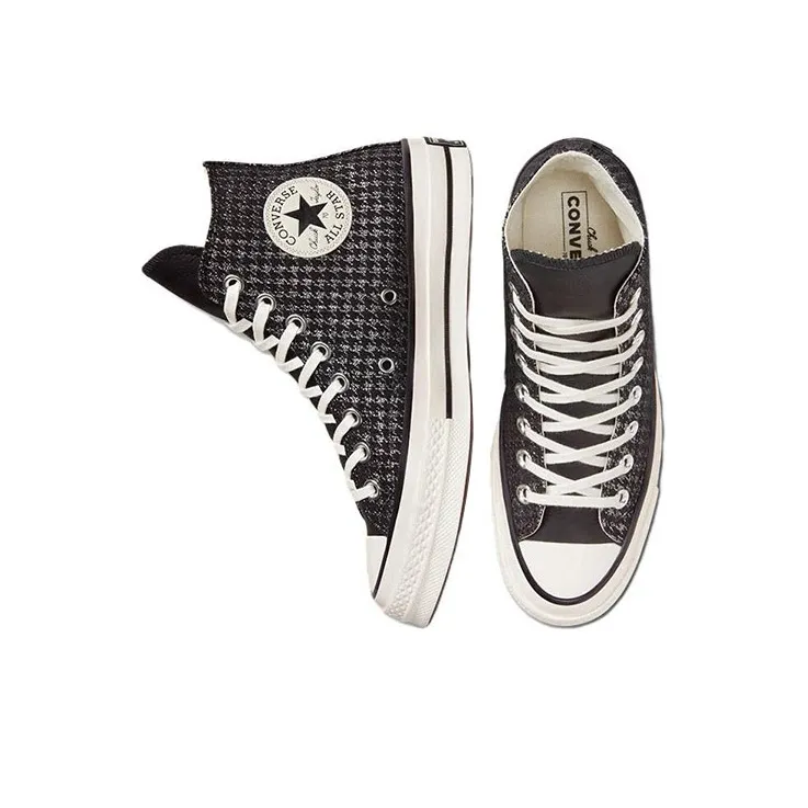 Converse Women's Chuck 70 High 'Houndstooth Shine Black' Women's-3