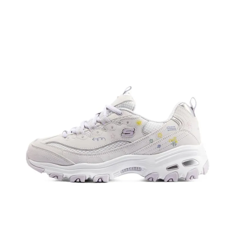 Skechers D'Lites 1.0 'Whtie' Women's-0