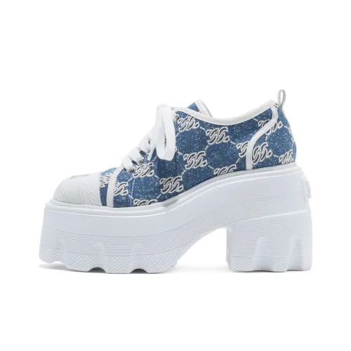 Casadei Maxxxi Women's Casual Shoes Women's Low-Top Blue/White