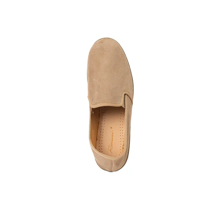 Rivieras Women's Casual Shoes Unisex Low Top Light Brown-4