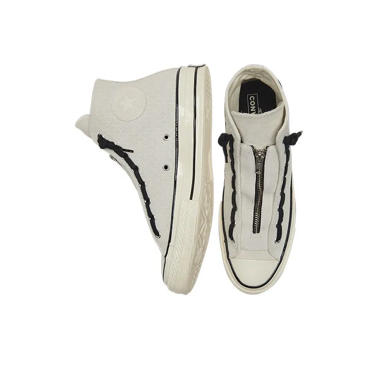 Converse Chuck 70 Zip High 'Egret Black'-3