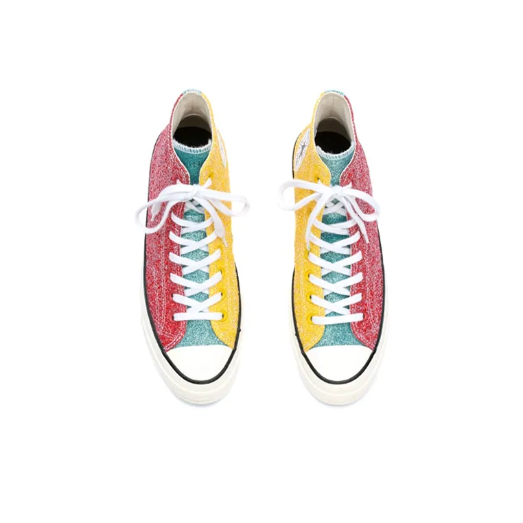 Converse Chuck Taylor All Star 70 Hi Jw Anderson Glitter Yellow Red-2