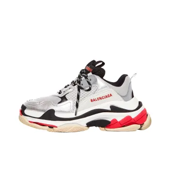 Balenciaga Triple S Silver Black 2019 Women's