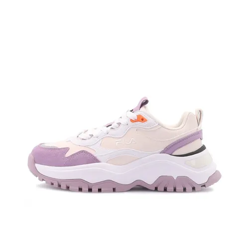 FILA Fashion Sneakers Chunky Sneakers Women's Low-Top Pink/Purple