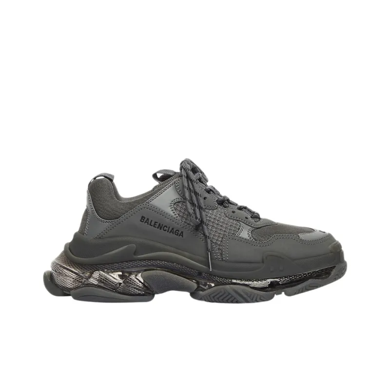 Balenciaga Triple S Clear Sole Grey Women's-1
