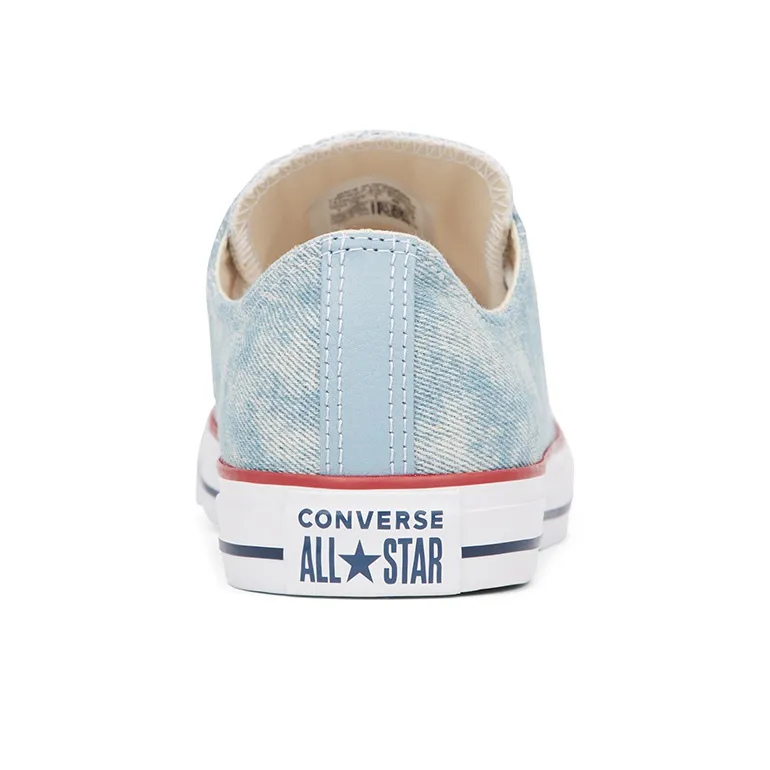 Converse Chuck Taylor All Star Washed Denim Low Top 'Blue'-3