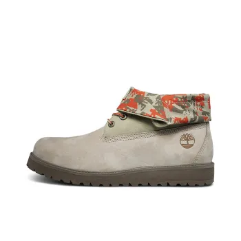Timberland Richmont Ridge Roll Top Wide Fit Boots 'Beige Green Red Camouflage'
