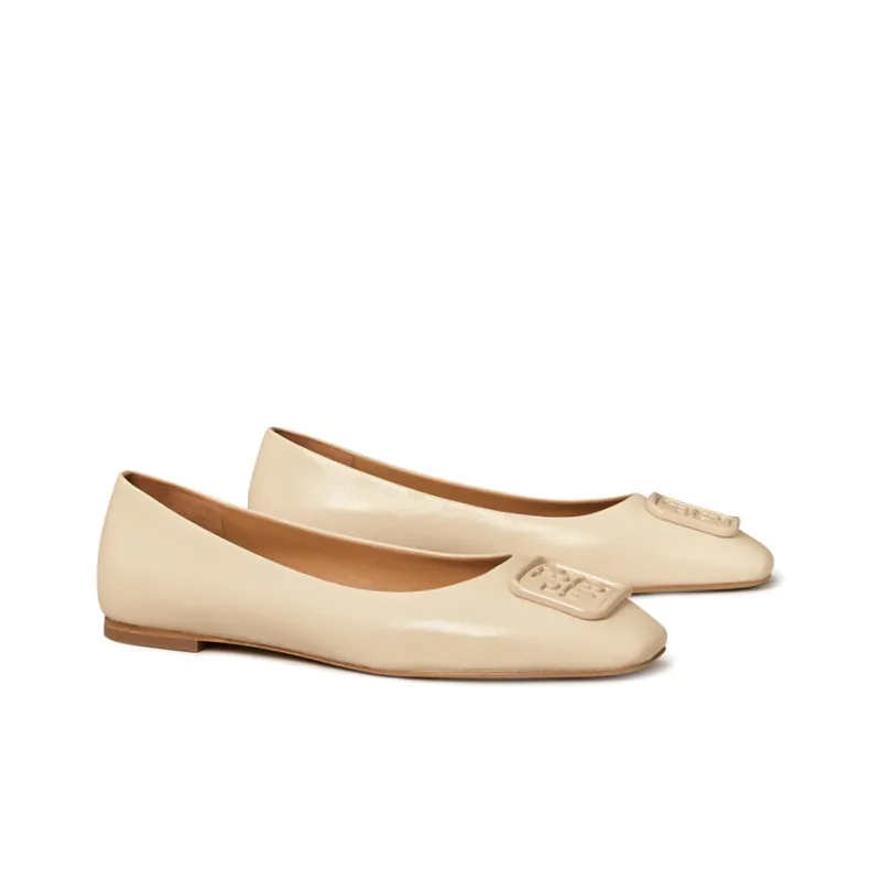 TORY BURCH Georgia Casual Single Shoes Women's Beige-2