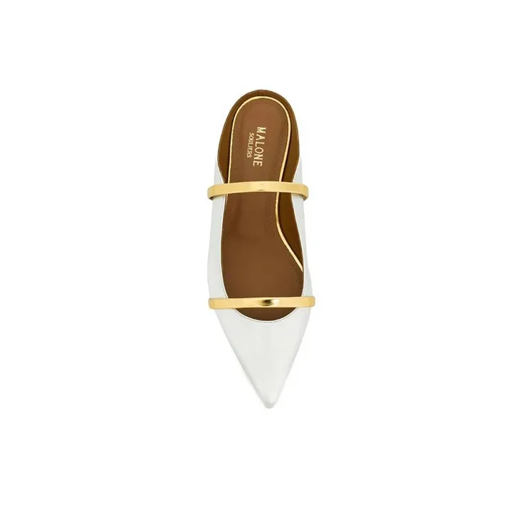 Malone Souliers Maureene Pointed Ballerina Shoes-4