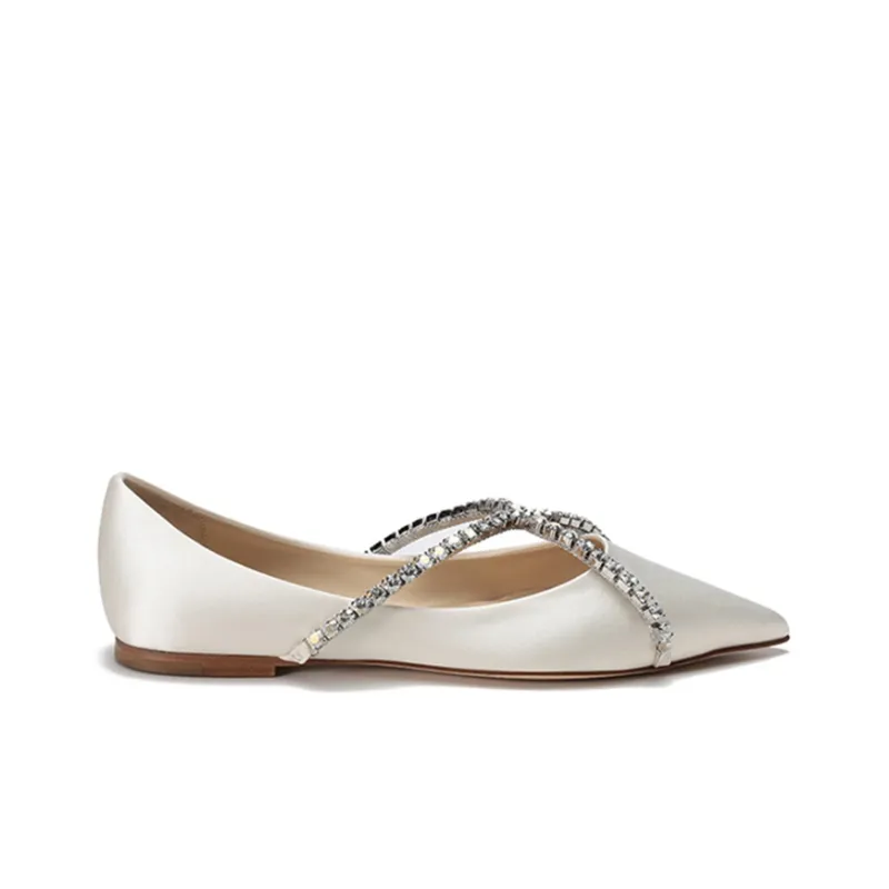 Jimmy Choo Casual Single Shoes Women's White-1