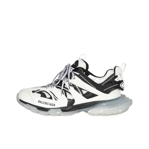 Balenciaga Track Clear Sole White/Black Women's