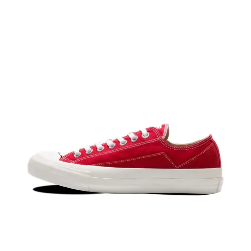 MATNUT Canvas Shoes Unisex Low-Top Red