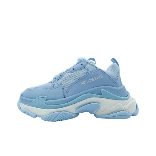 Balenciaga Women's Triple S Sneaker 'Light Blue'