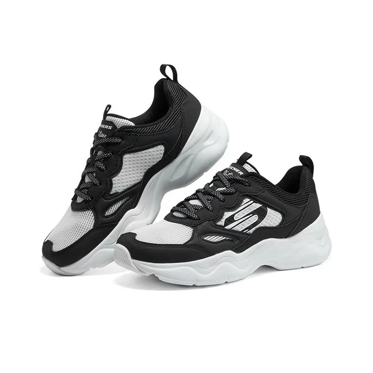 Skechers D'lites Airy 3.0 'White Black' Women's-2